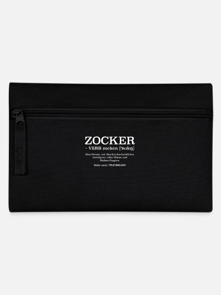 Zocker ein Traummann Definition - Federtasche - Schwarz