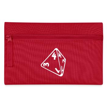 Rollenspiel Würfel Partnershirt - Baby - Federtasche - Rot - Vorne