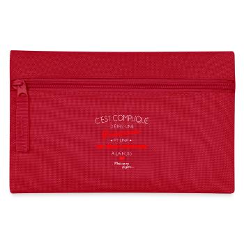 Aide medico psychologique - Trousse - rouge - Devant