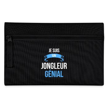 je suis un Jongleur génial - Trousse - noir - Devant