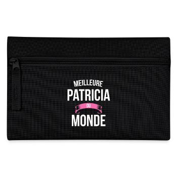 Meilleure Patricia du monde femme - Trousse - noir - Devant