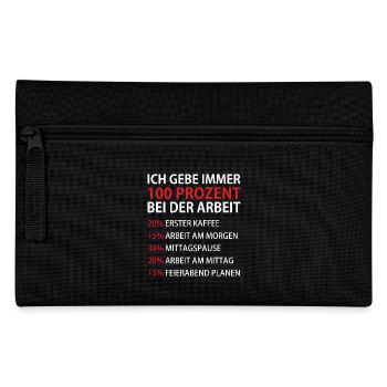 Travail - collègue cadeau amusant collègue - Trousse - noir - Devant