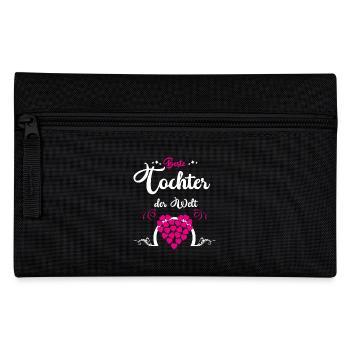 Beste Tochter der Welt - Federtasche - Schwarz - Vorne