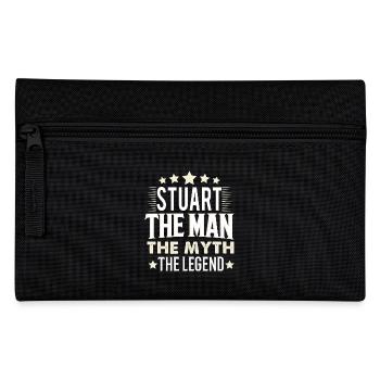 Stuart - Federtasche - Schwarz - Vorne