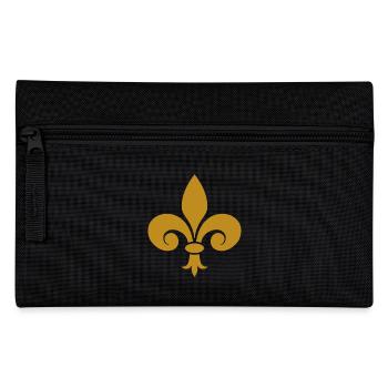 Fleur de lis - Federtasche - Schwarz - Vorne