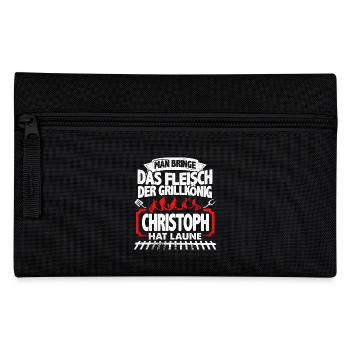 CHRISTOPH - Grill - Federtasche - Schwarz - Vorne