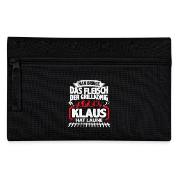 KLAUS - Grill - Federtasche - Schwarz - Vorne