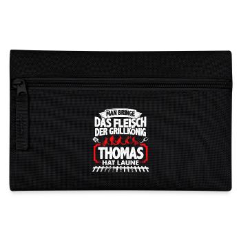 THOMAS - Grill - Federtasche - Schwarz - Vorne