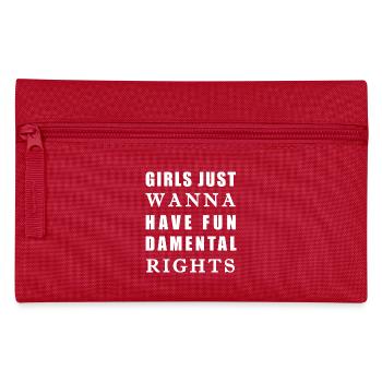 Droits fondamentaux - Trousse - rouge - Devant