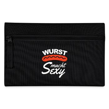 Wurst macht Sexy - Federtasche - Schwarz - Vorne
