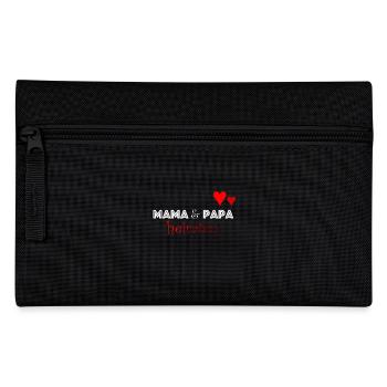 Mama und Papa heiraten - Federtasche - Schwarz - Vorne
