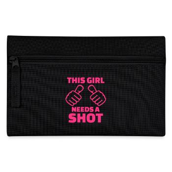 Shot - Pencil Case - black - Front
