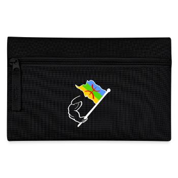 Drapeau amazigh - Trousse - noir - Devant