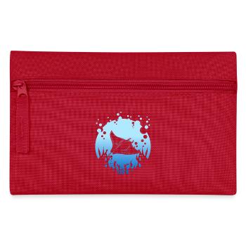 Manta rays - Pencil Case - red - Front