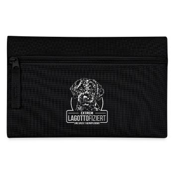 LAGOTTOFIZIERT Lagotto Romagnolo Hunde Wilsigns - Federtasche - Schwarz - Vorne