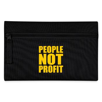 People not profit - Trousse - noir - Devant