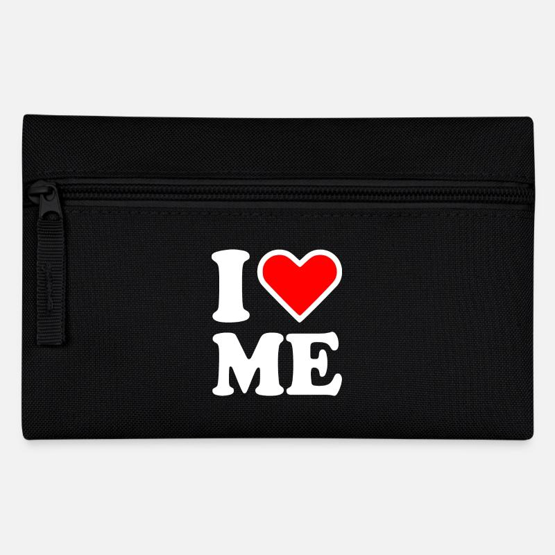 I love me - Trousse - noir