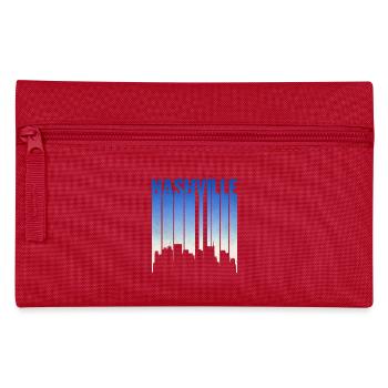 Pente de la ligne d’horizon de Nashville - Trousse - rouge - Devant