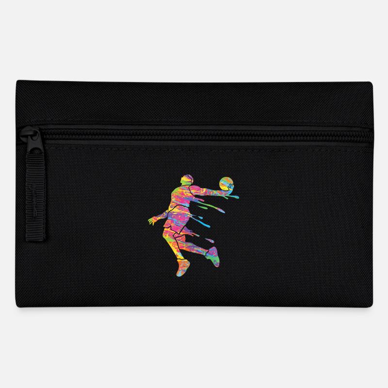 Basketteur Coloré Paint Slam Dunk Sports - Trousse - noir