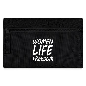 Women life freedom - Trousse - noir - Devant