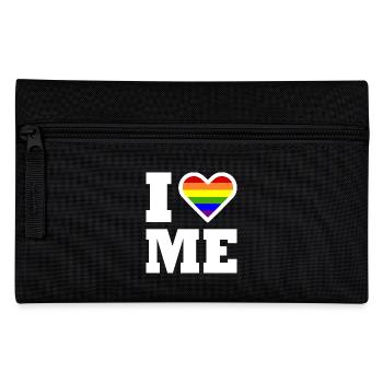 I love me - Pencil Case - black - Front