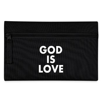 God is good - Pencil Case - black - Front