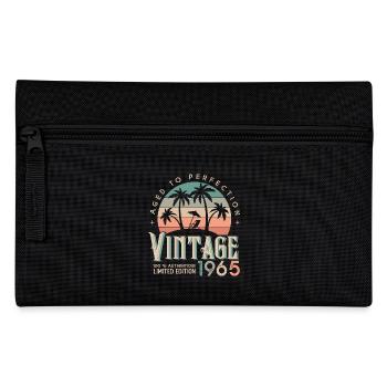 1965 Anniversaire Cadeau Né 1965 - Trousse - noir - Devant