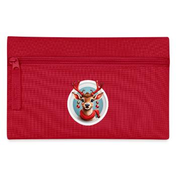 Baby Rentier - Federtasche - Rot - Vorne