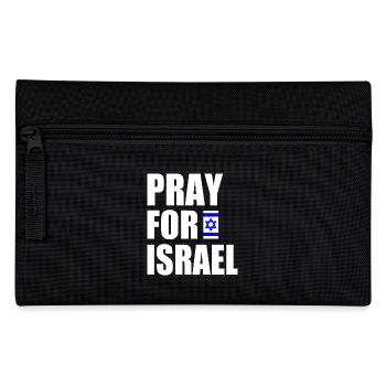 Pray for israel - Trousse - noir - Devant