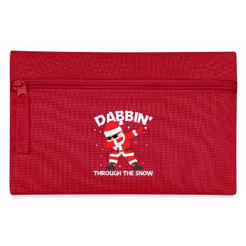 Dapping Trought the Snow- Dapping Weihnachtsmann - Federtasche - Rot - Vorne