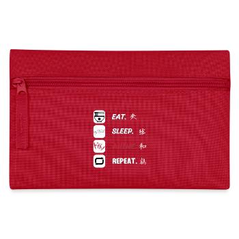 Eat Sleep Anime Repeat - Trousse - rouge - Devant