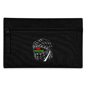 Free palestine - Pencil Case - black - Front