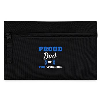 Diabète Papa Guerrier Diabétique DT2 - Trousse - noir - Devant