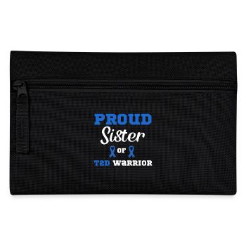 Diabetes Warrior Diabetic T2D - Pencil Case - black - Front