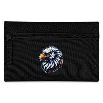 Weißkopfseeadler - Federtasche - Schwarz - Vorne