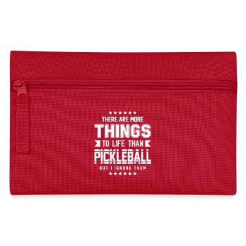 Pickleball - Pencil Case - red - Front