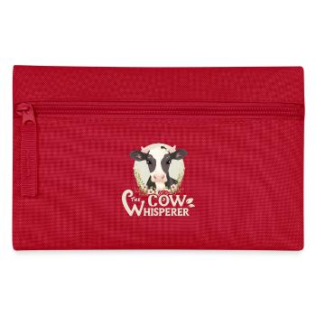 Cow Whisperer - Cow Whisperer Farm Country Living - Pencil Case - red - Front
