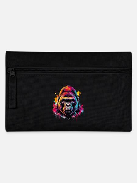 Gorilla - Federtasche - Schwarz