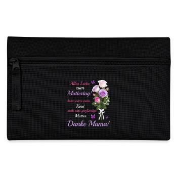 Happy Mother's Day - Pencil Case - black - Front