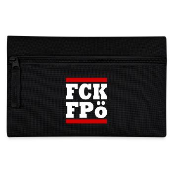 Fck fpö - Pencil Case - black - Front