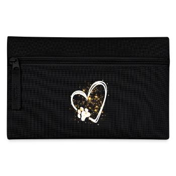 Chien Personne Chien Amoureux des chiens - Trousse - noir - Devant