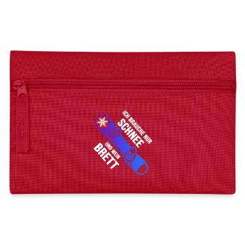 Snowboard Freestyle Snowboarder - Trousse - rouge - Devant