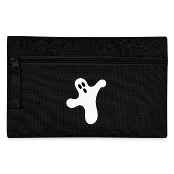 T-shirt d’Halloween Ghost spooky chemise mignonne - Trousse - noir - Devant