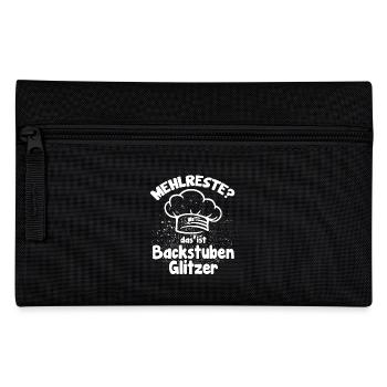 Bakeries glitter funny baker's saying - Pencil Case - black - Front