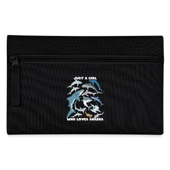 requin tigre requin bleu requin baleine espèce de requin - Trousse - noir - Devant