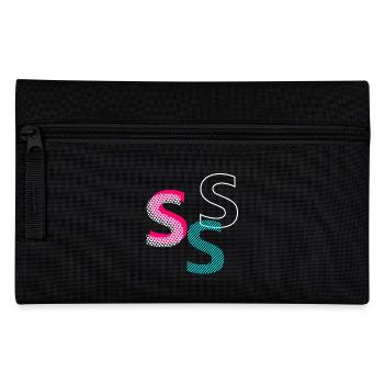 S Initial - Pencil Case - black - Front