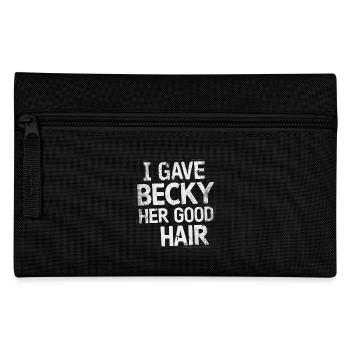 Fierté d’une coiffeuse – j’ai donné à Becky ses beaux cheveux - Trousse - noir - Devant