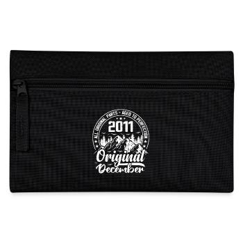 December 2011 Original 13 Year Old Birthday Gift - Pencil Case - black - Front