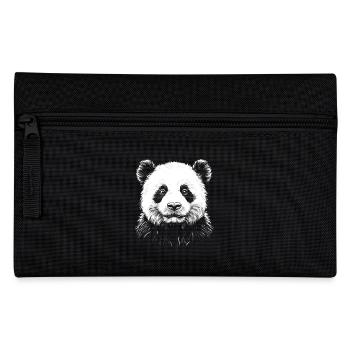 Portrait Panda Ours Ours Animaux Animaux - Trousse - noir - Devant