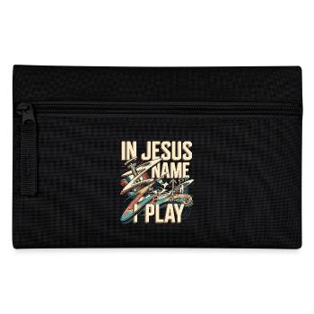 Rhythm for faith - Pencil Case - black - Front